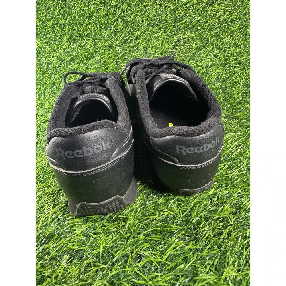 Reebok Men's Classic Ortholite Leather Shoes Sz 11 Black 212001 Comfort Footbed